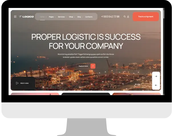 Logistics Website - web design Kenya - Chochabyte